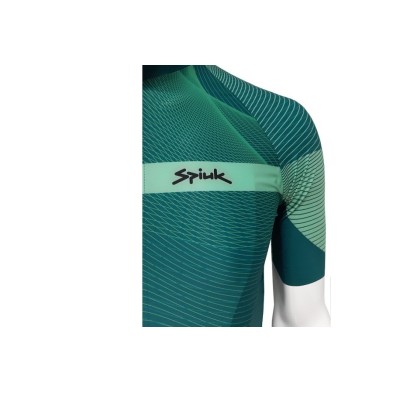 Maillot corto ciclismo Spiuk Summum Eclipse Verde