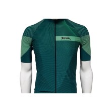 Maillot corto ciclismo Spiuk Summum Eclipse Verde