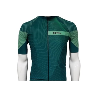 Maillot corto ciclismo Spiuk Summum Eclipse Verde