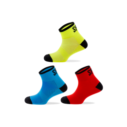 Pack de 3 pares de calcetines ciclismo Spiuk Anatomic Medio