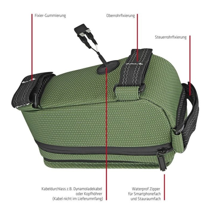 Bolsa Porta Smartphone XL NC-17 (al tubo superior)
